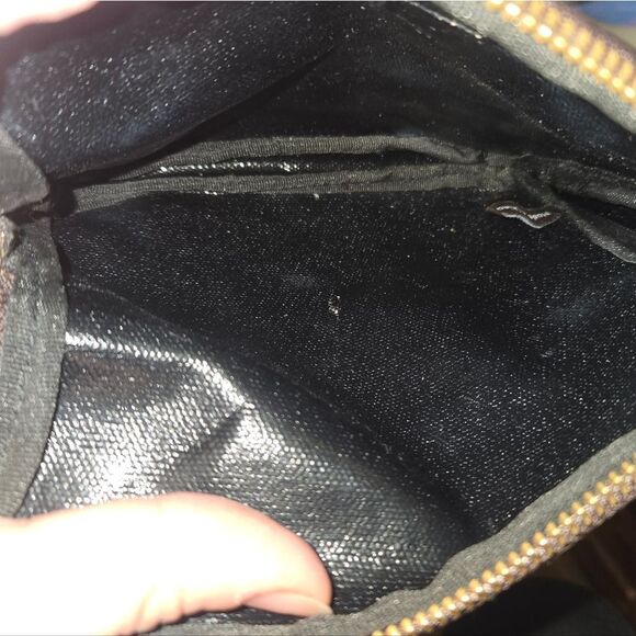 Henri Bendel Canvas Clutch Makeup Bag - Picture 5 of 5